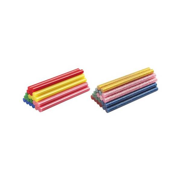 BRÜDER MANNESMANN Klebepatrone, farbig, 20er Set (11600462)