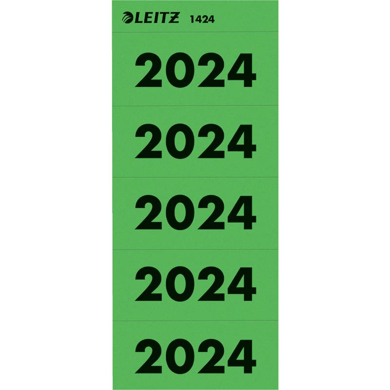 Inhaltsschild 2024 14240055 grün 100 Stück-0
