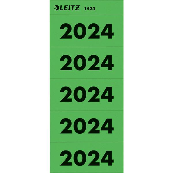 Inhaltsschild 2024 14240055 grün 100 Stück