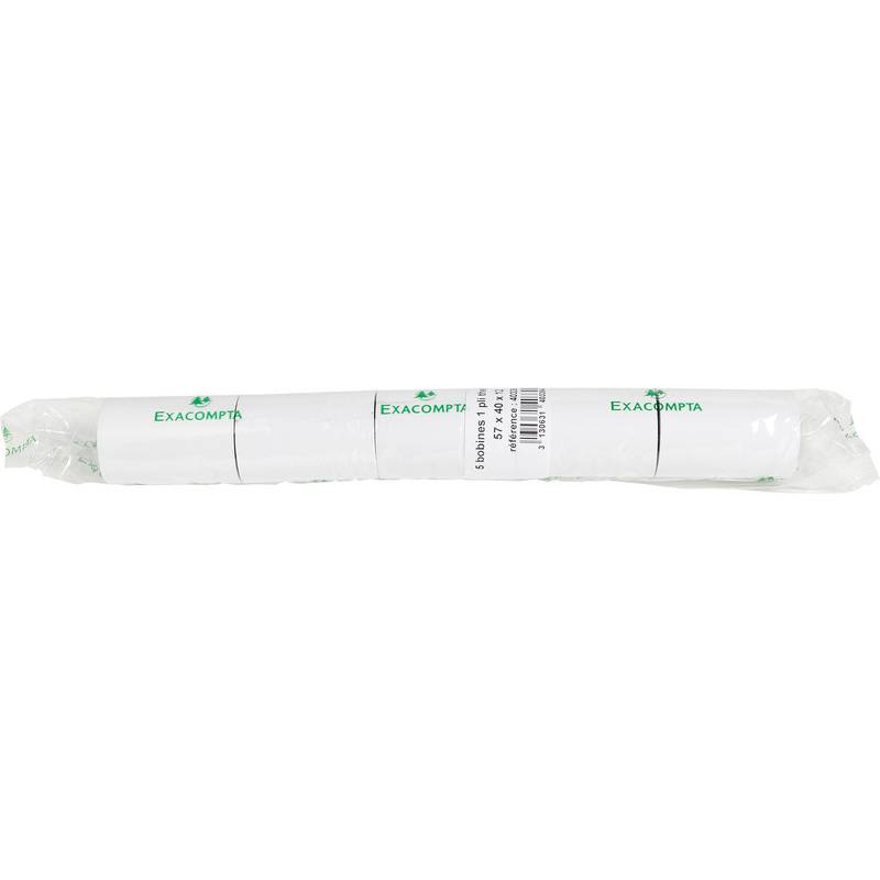 EXACOMPTA Thermorollen für Kassensysteme, 57 mm x 18 m-0