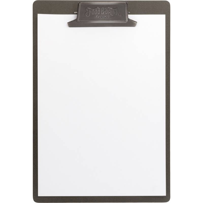 Securit Speisekarten-Klemmbrett VINTAGE, DIN A4, grau (70020523)-0
