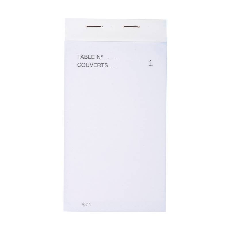 EXACOMPTA Bloc Maître d'Hôtel, 80 x 150 mm vertical, dupli-0