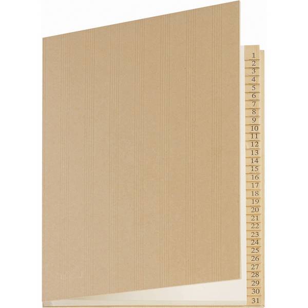 extendos umweltfreundlicher Pultordner, 1 - 31, 31 Fächer (83000021)