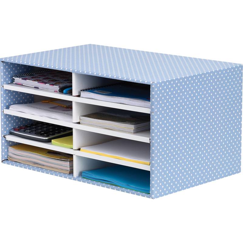Fellowes BANKERS BOX STYLE Schreibtisch-Manager, blau/weiß
