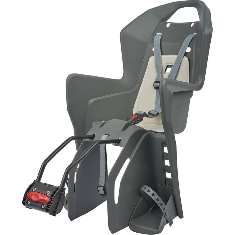 FISCHER Fahrrad-Kindersitz, grau / schwarz-0