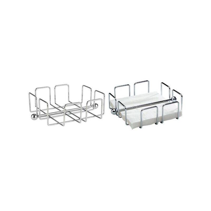 APS Serviettenhalter WIRE, Edelstahl, Metall verchromt