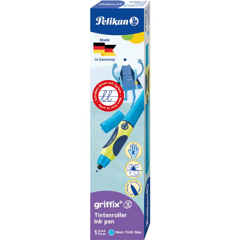 Pelikan griffix Tintenschreiber Neon Fresh Blue-0
