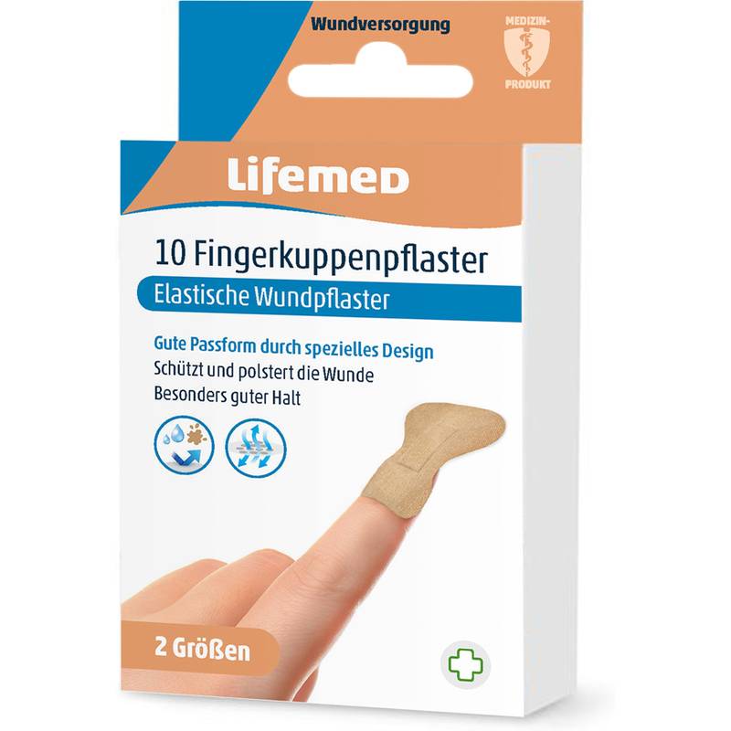 Lifemed Fingerkuppenpflaster "Allround", hautfarben-0