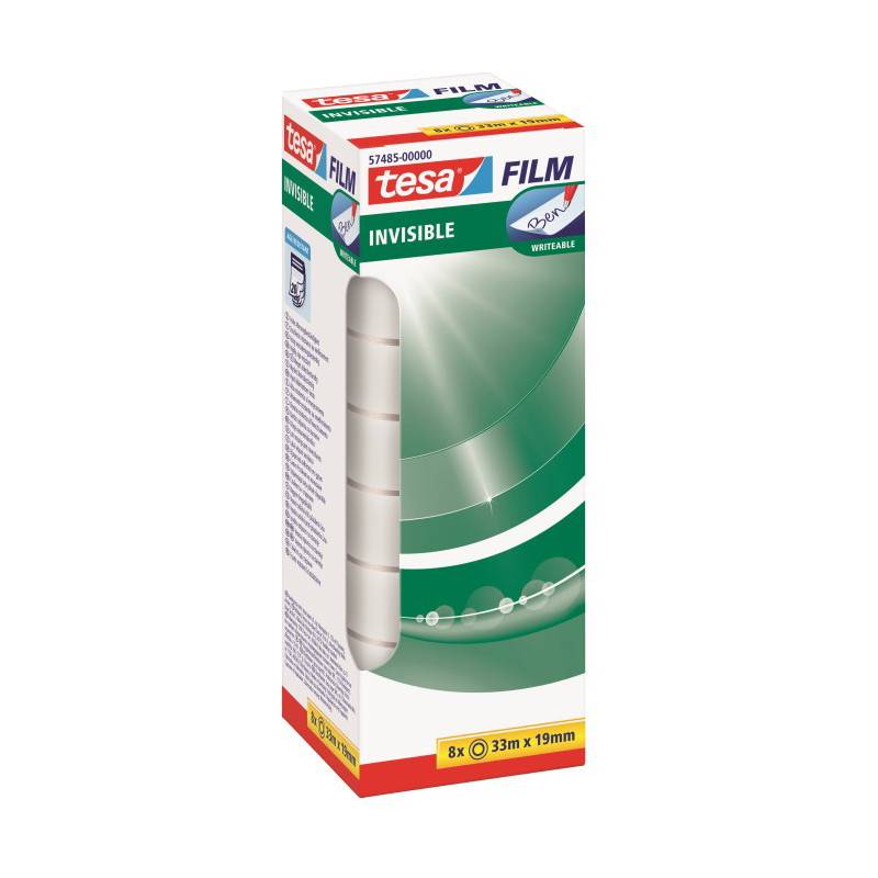 tesa Film, matt-unsichtbar, 19 mm x 33 m, 8er Pack-0
