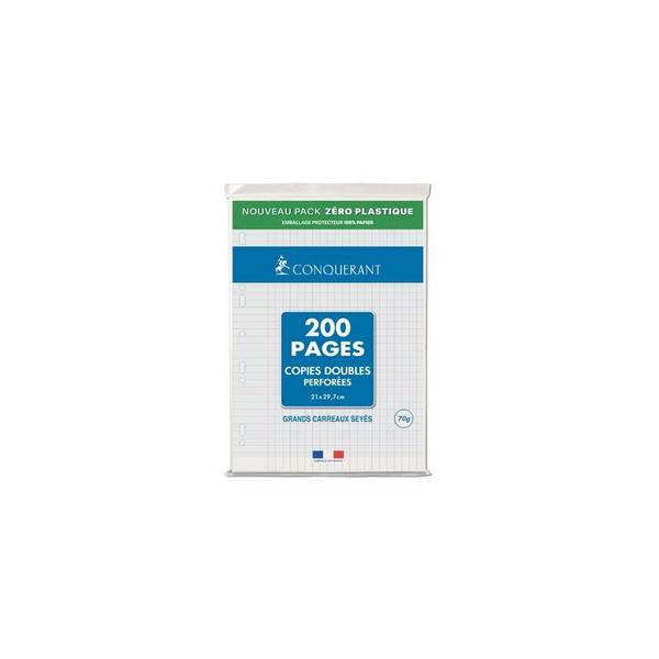 CONQUERANT Sept Kanzleipapier, DIN A4, SEYES, 100 Blatt