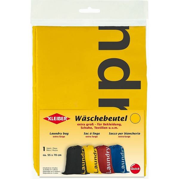 KLEIBER Wäschebeutel, schwarz