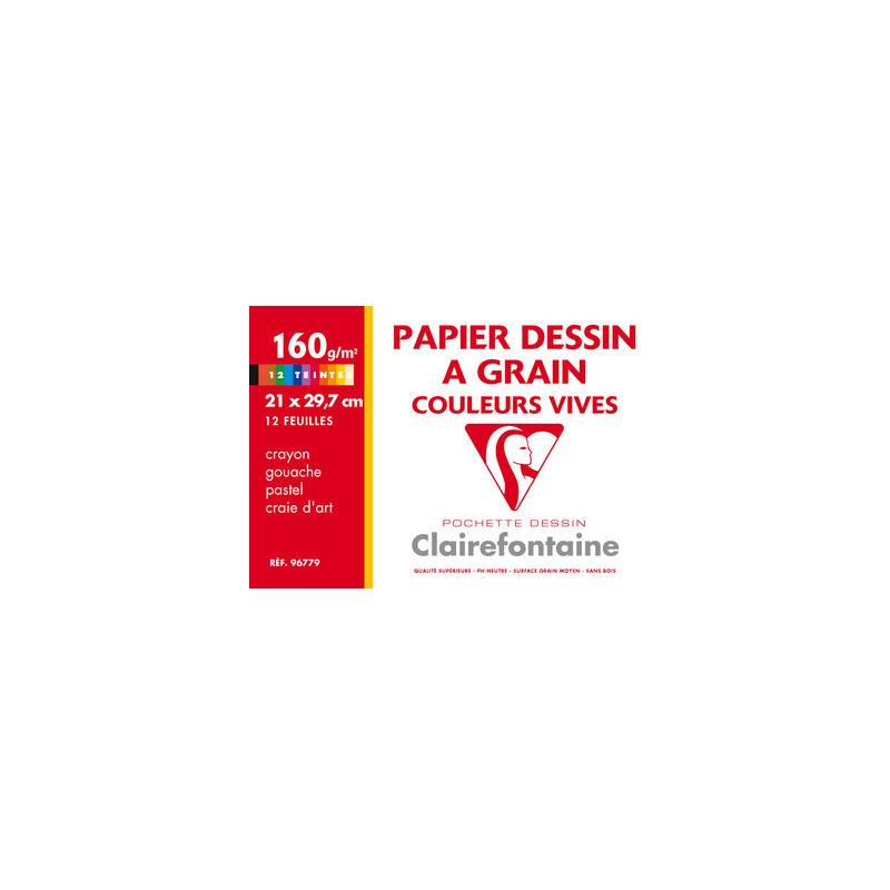 Clairefontaine Künstlerpapier "à Grain", 210 x 297 mm-0