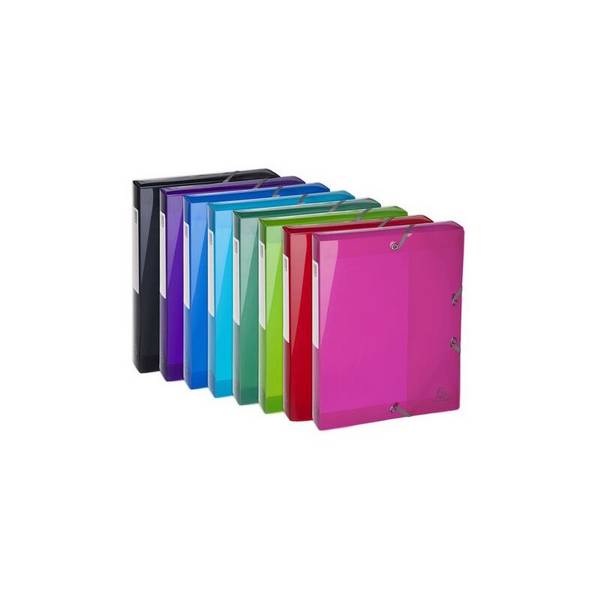 EXACOMPTA Sammelbox Iderama, PP, DIN A4, 25 mm, sortiert