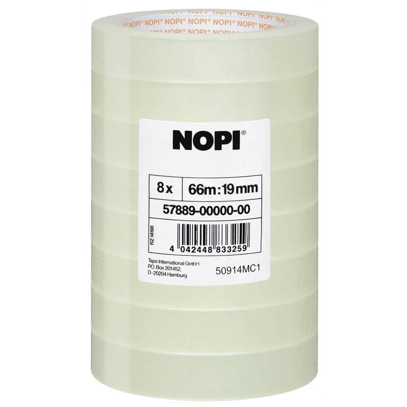NOPI Klebefilm Shrink Tower, transparent, 19 mm x 66 m-0