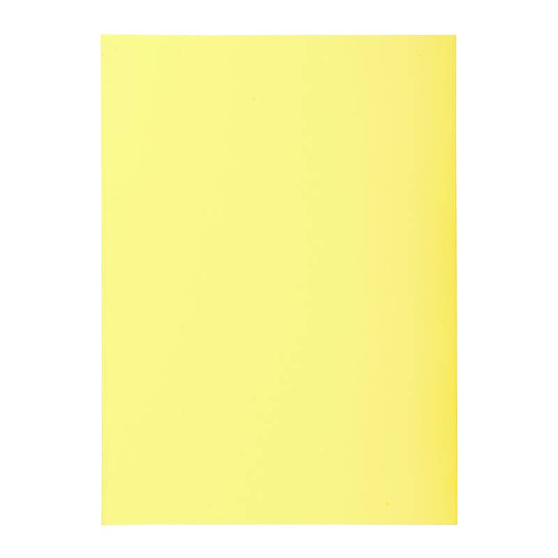 EXACOMPTA Aktendeckel SUPER 60, DIN A4, 60 g/qm, kanarien--0
