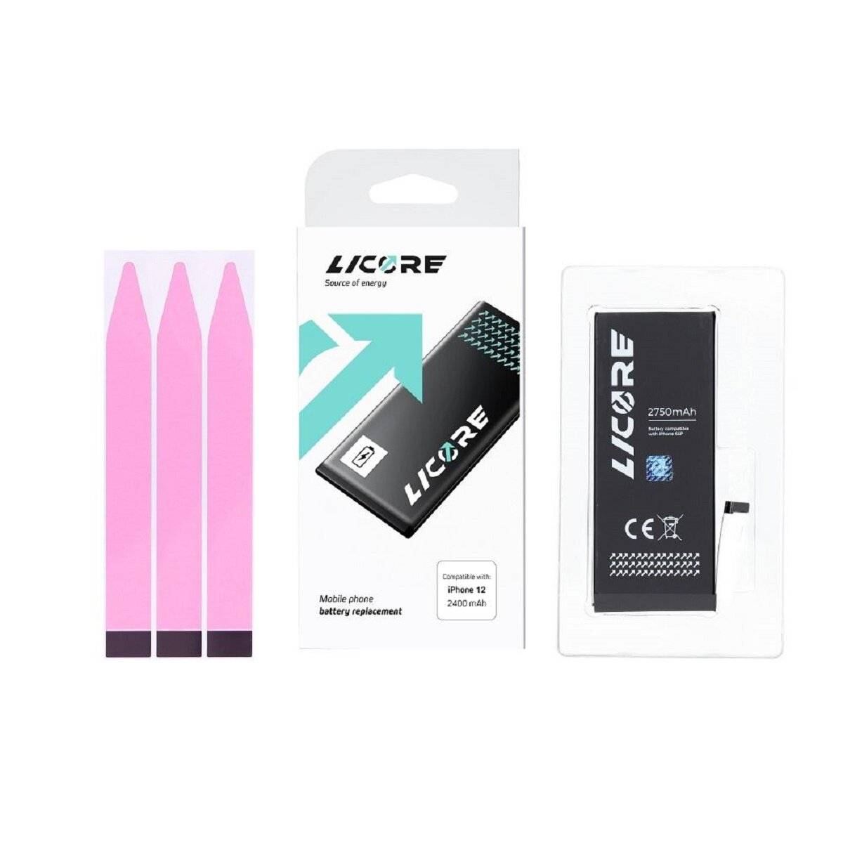 Licore Akku Ersatz kompatibel mit iPhone XR 2942 mAh Li-lon Austausch Batterie Accu-1