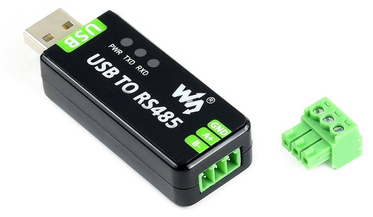 Waveshare Industrieller USB-RS485-Konverter, Blitzschutz, ESD-Sicher, bidirektional, FT232RL-1