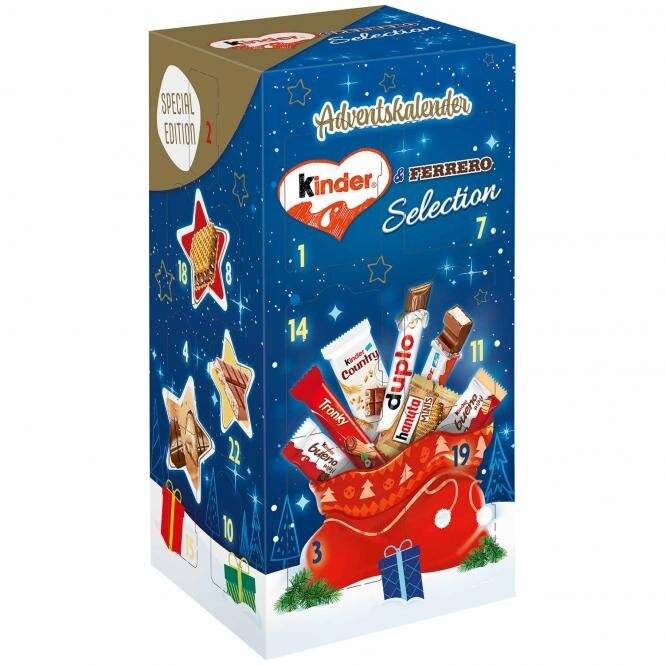 kinder & Ferrero Adventskalender Inhalt: 295g-0