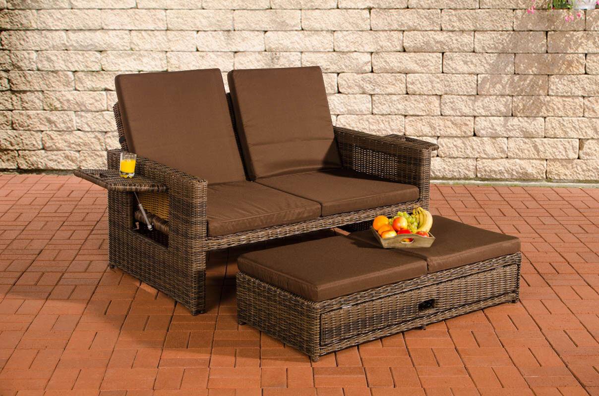 Sofa Ancona Terrabraun 5mm braun-meliert-0