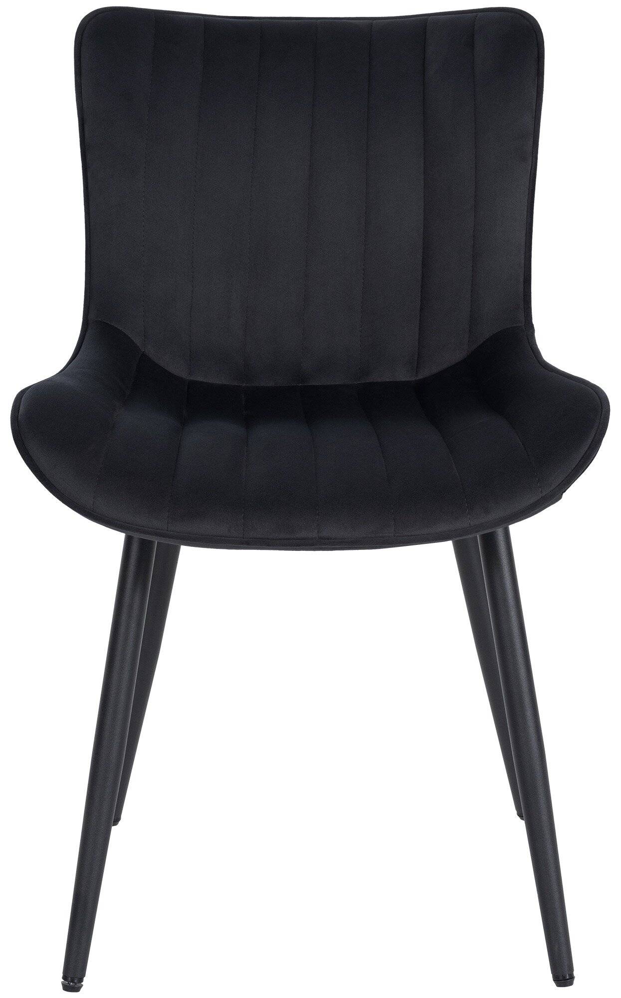 2er Set Stühle Largo Samt schwarz-2