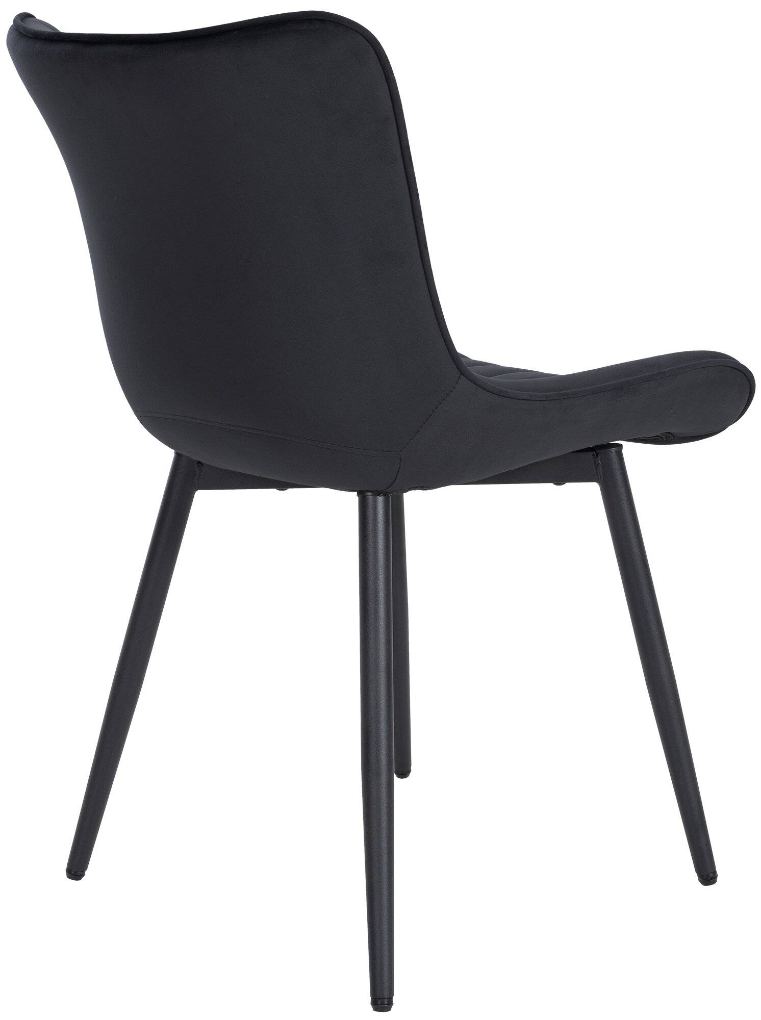 2er Set Stühle Largo Samt schwarz-4