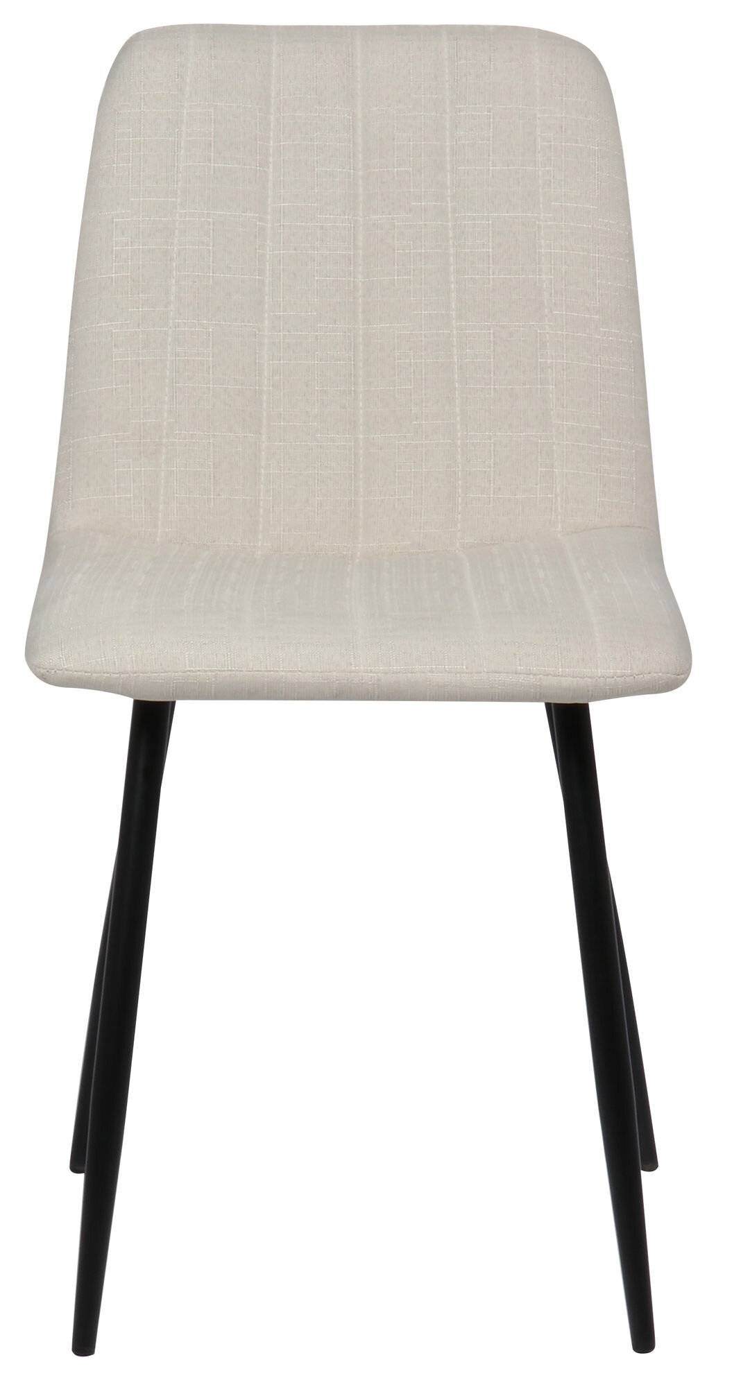 Stuhl Dijon Stoff creme-1