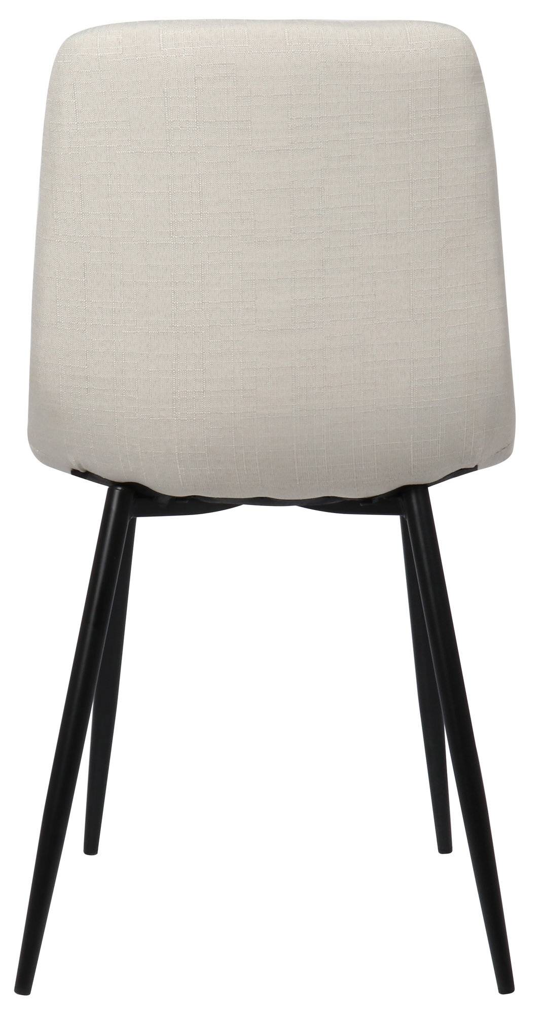 Stuhl Dijon Stoff creme-3