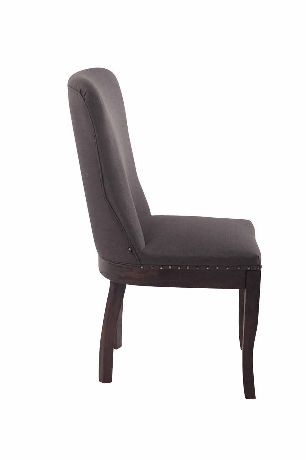 Stuhl Windsor Stoff dunkelgrau-2