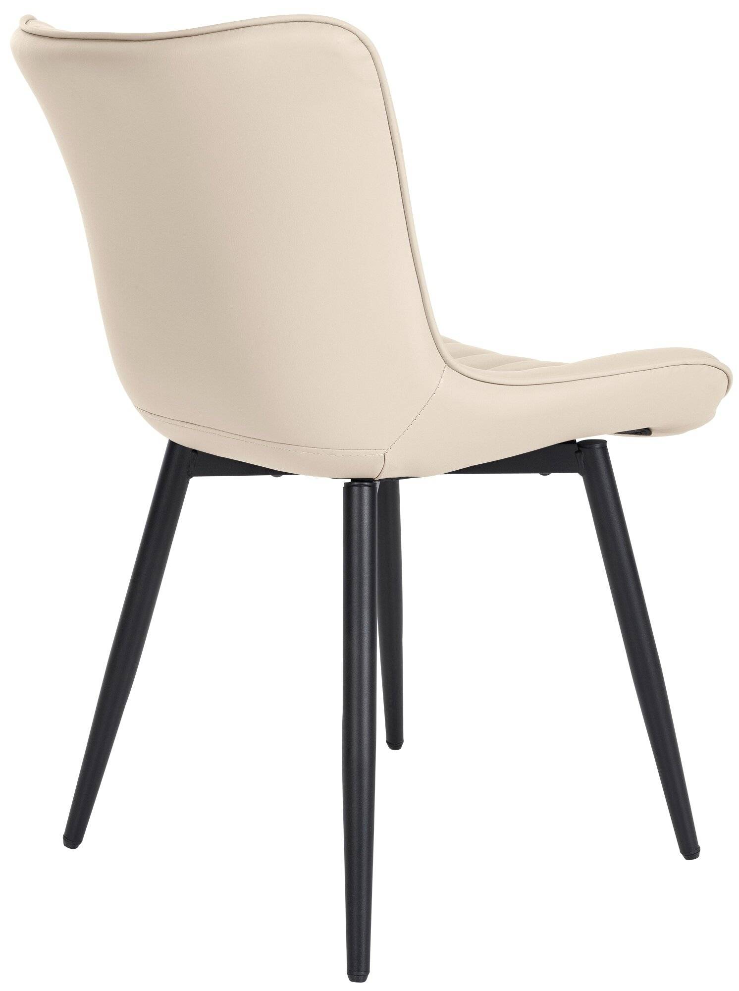 Stuhl Largo Kunstleder creme-4