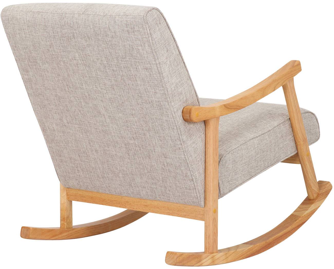 Schaukelstuhl Morelia Stoff natur creme-3