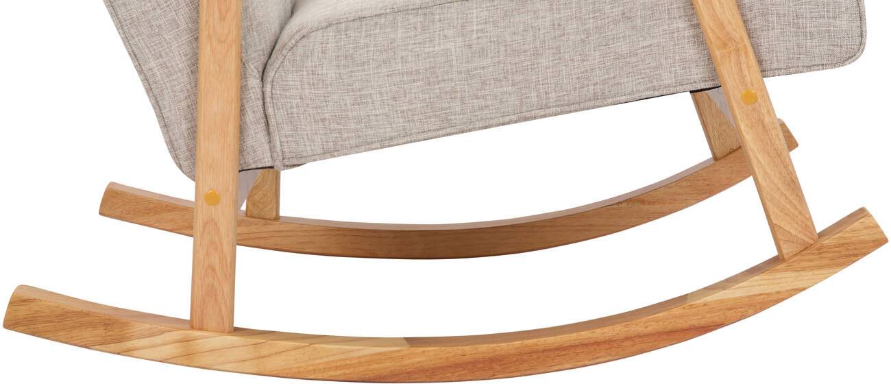 Schaukelstuhl Morelia Stoff natur creme-4