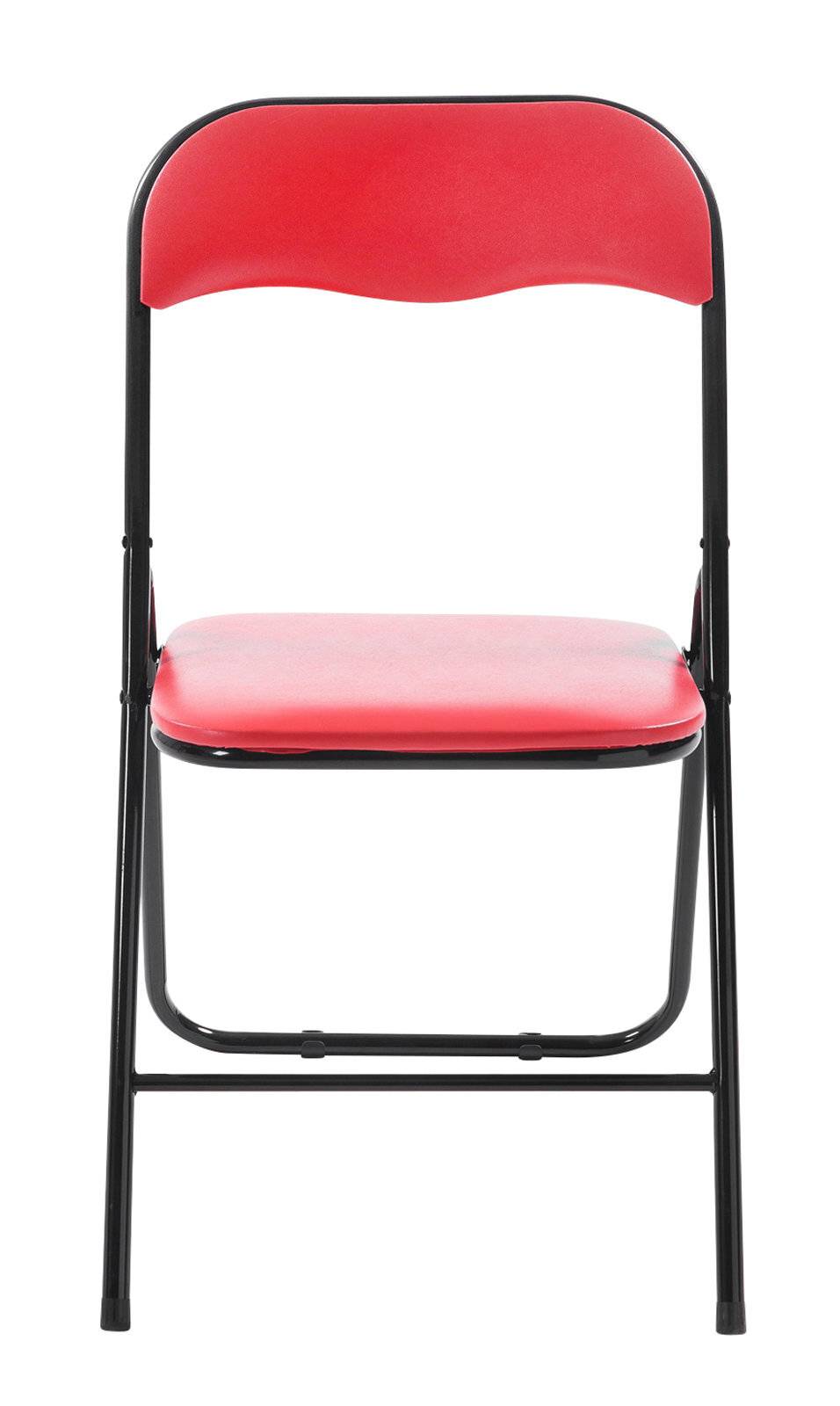 Klappstuhl Felix rot/schwarz-1