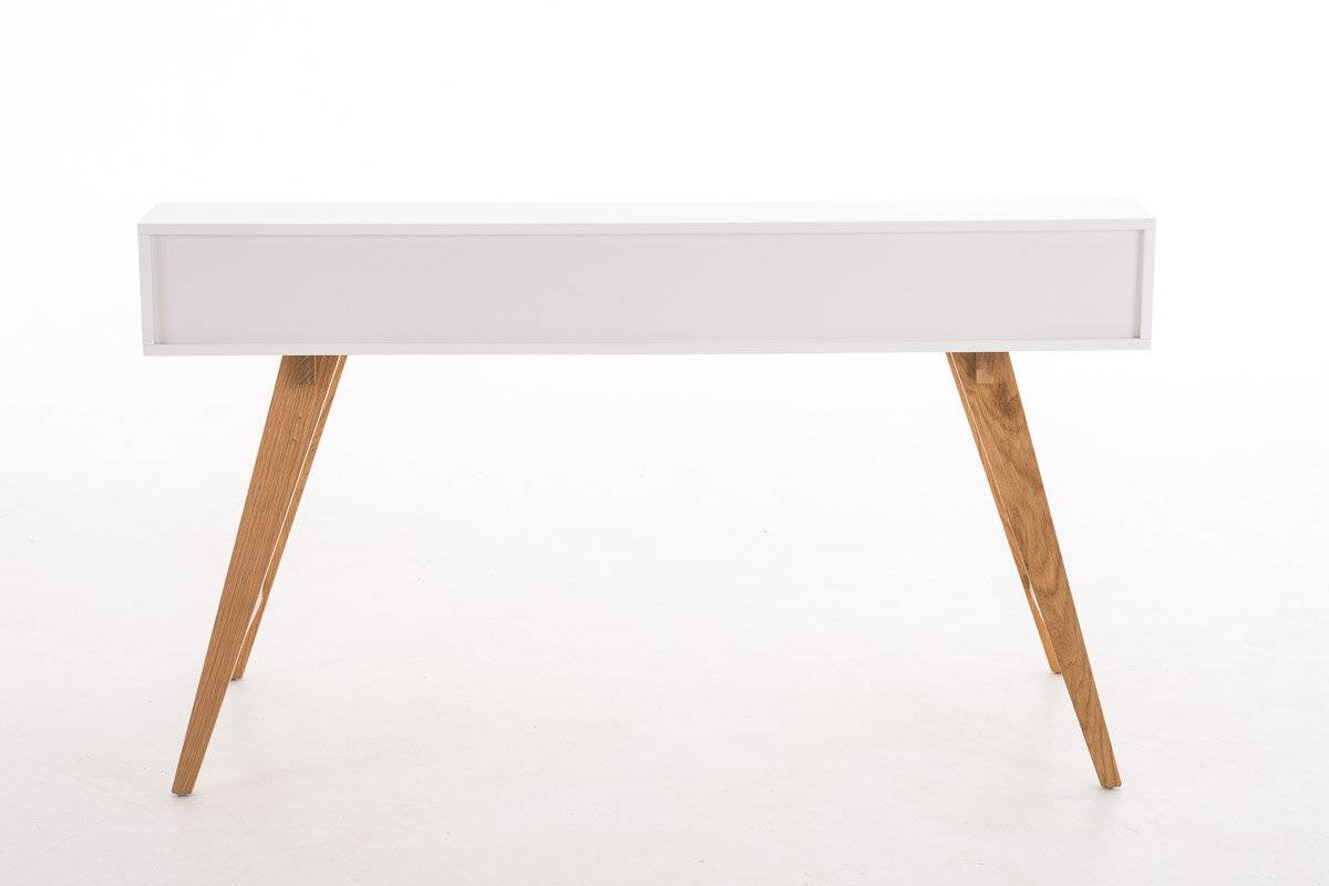 Schreibtisch Eaton 140 cm weiß-3