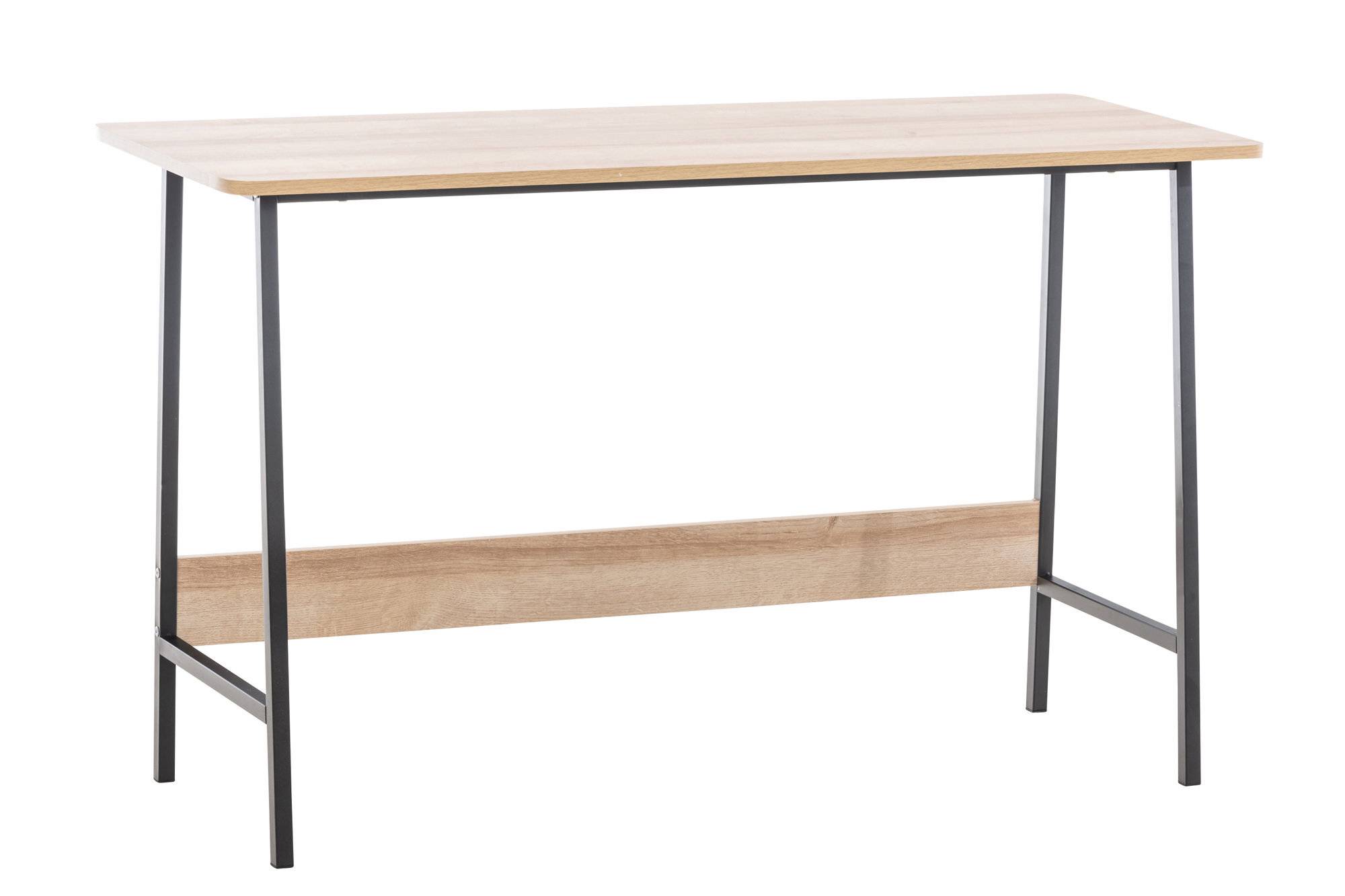 Schreibtisch Wilmington natura/schwarz