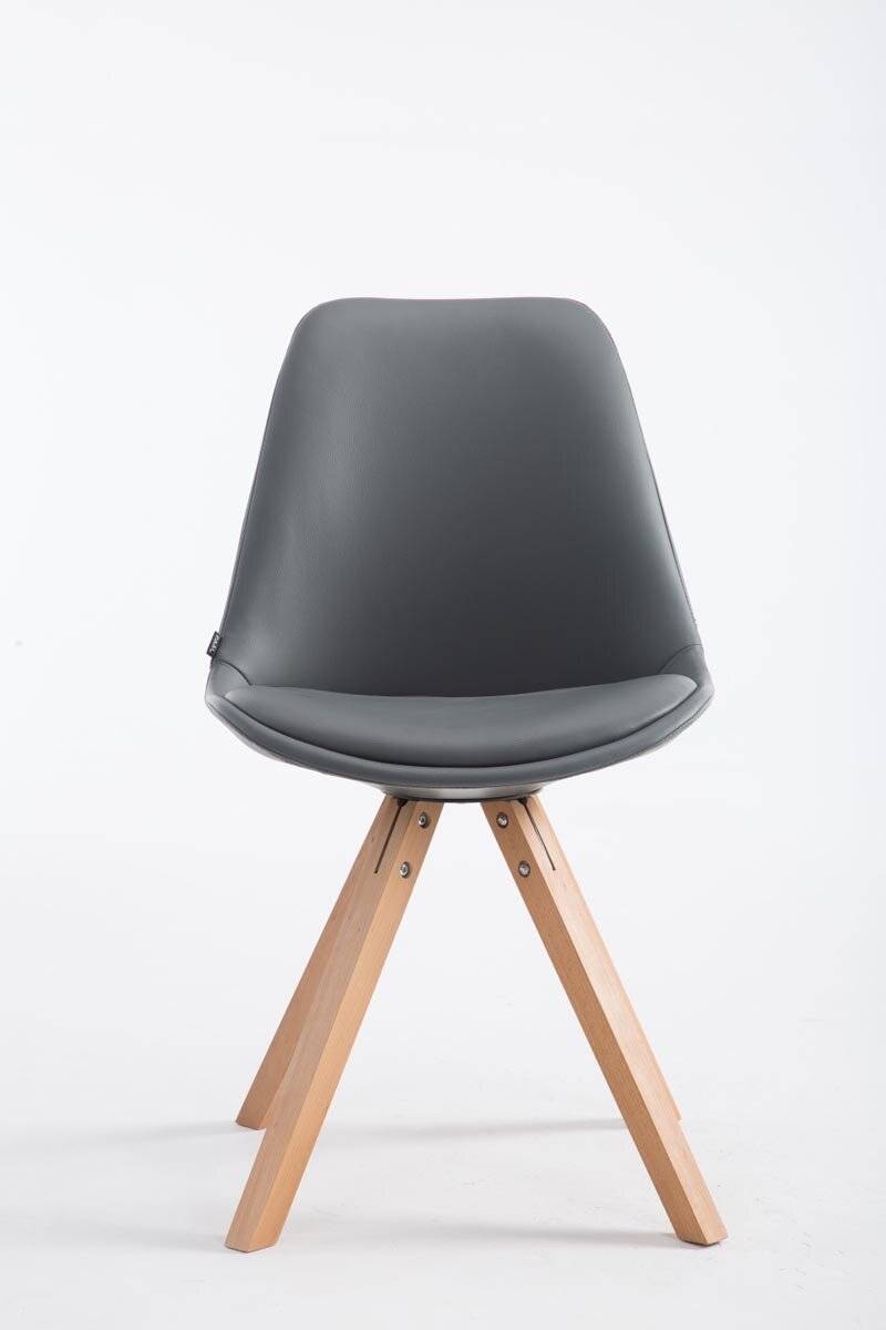 Besucherstuhl Laval Natura Square grau-0