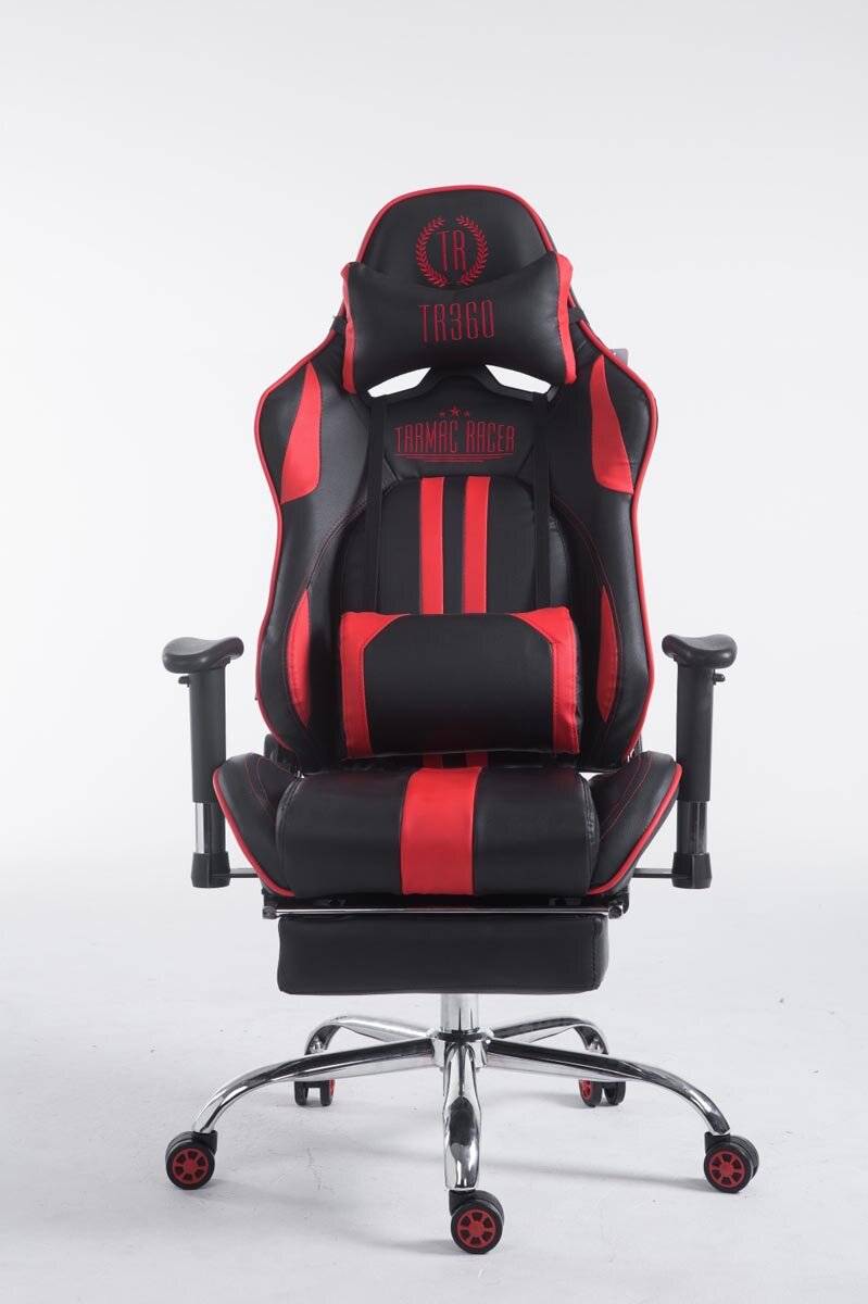 Racing Bürostuhl Limit V2 Kunstleder mit Fußablage schwarz/rot-1