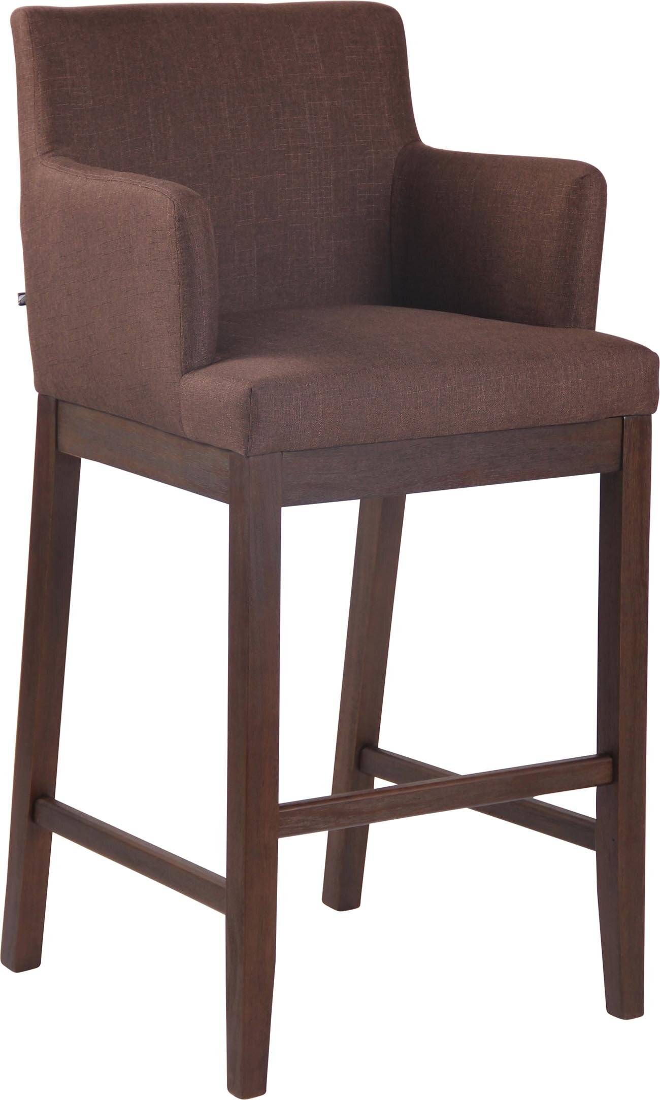 Barhocker Laredo Stoff antik braun-0