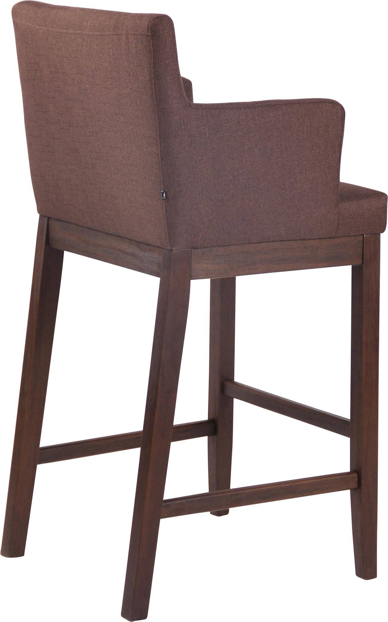 Barhocker Laredo Stoff antik braun-3