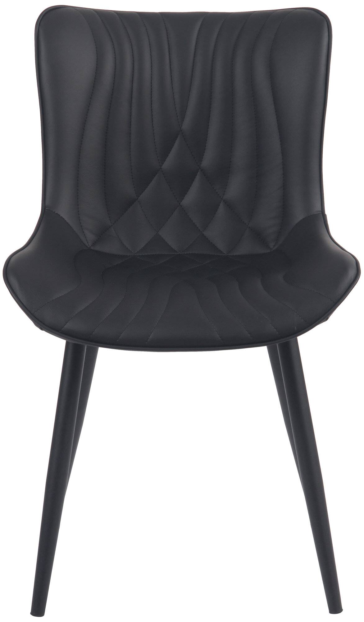 Stuhl Brady Kunstleder schwarz-1