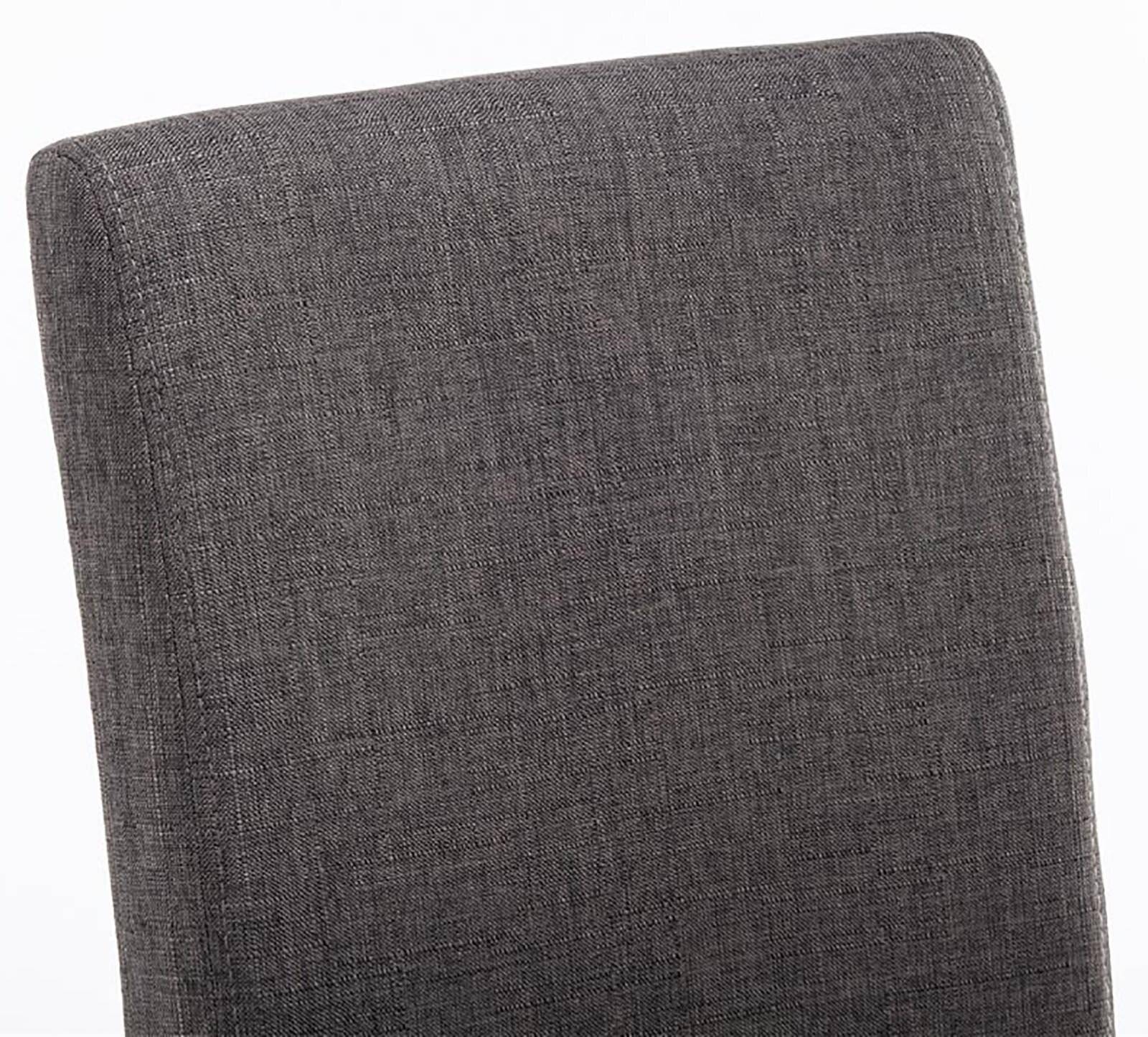 4er Set Esszimmerstuhl Ina Stoff cappuccino dunkelgrau-4