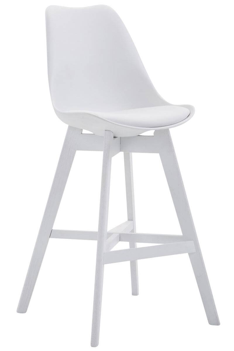 Barhocker Cannes Kunststoff Weiß weiß-0