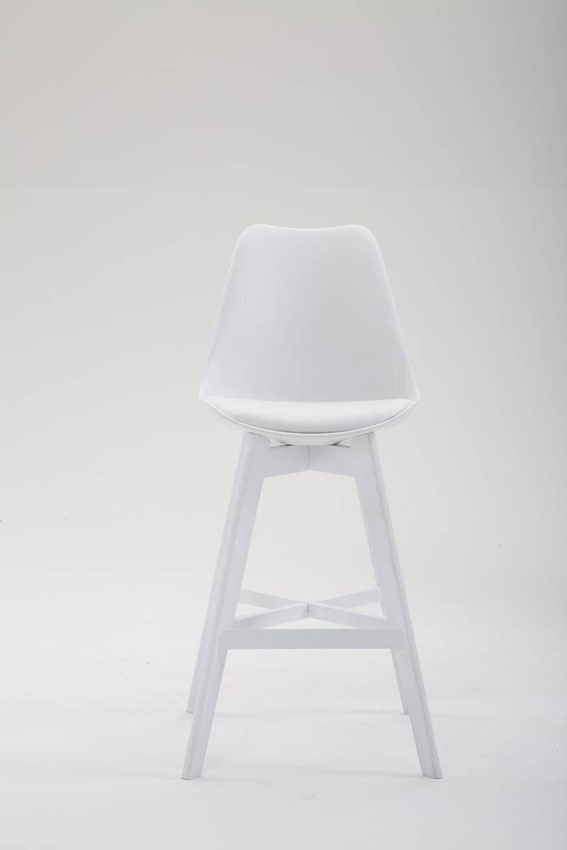 Barhocker Cannes Kunststoff Weiß weiß-1
