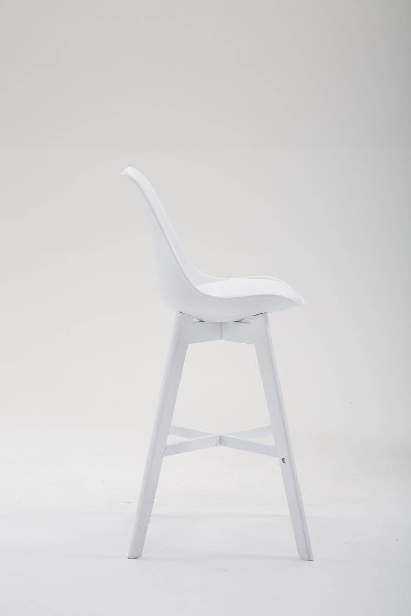 Barhocker Cannes Kunststoff Weiß weiß-2