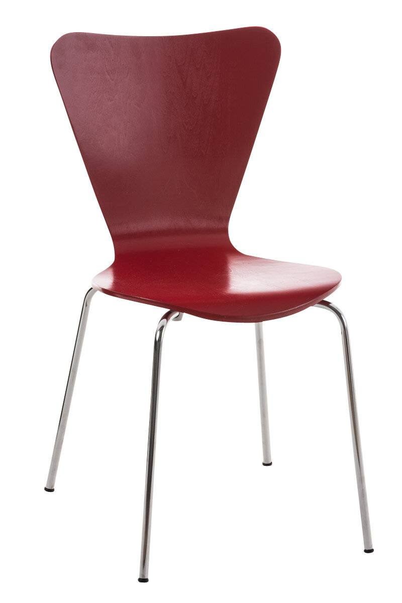 Besucherstuhl Calisto rot-0