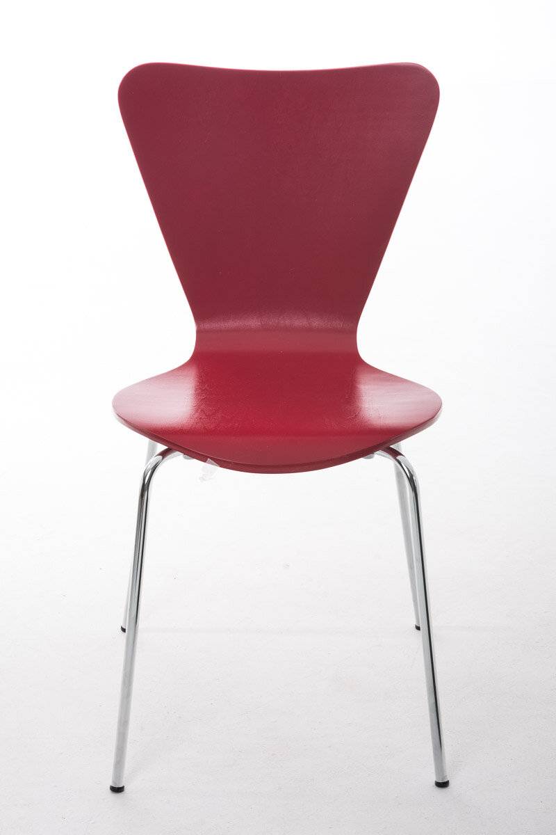Besucherstuhl Calisto rot-1