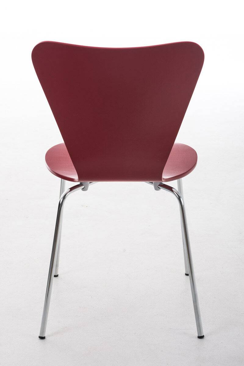 Besucherstuhl Calisto rot-3