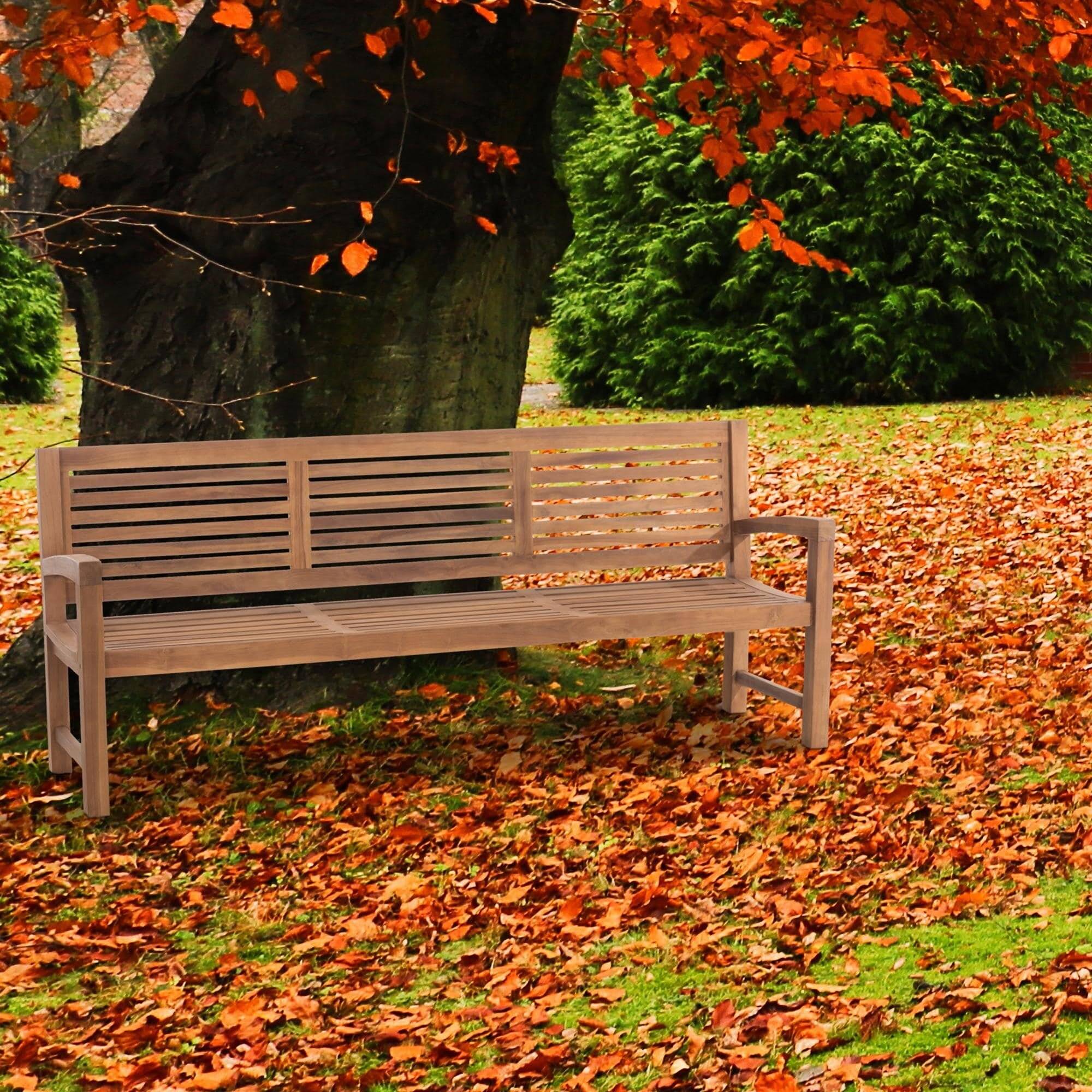 Teakbank Halden 220 cm teak-3