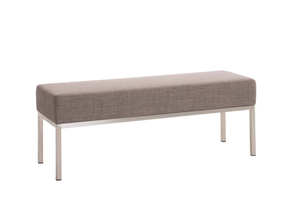 3er Sitzbank Lamega 40x120, STOFF grau-0