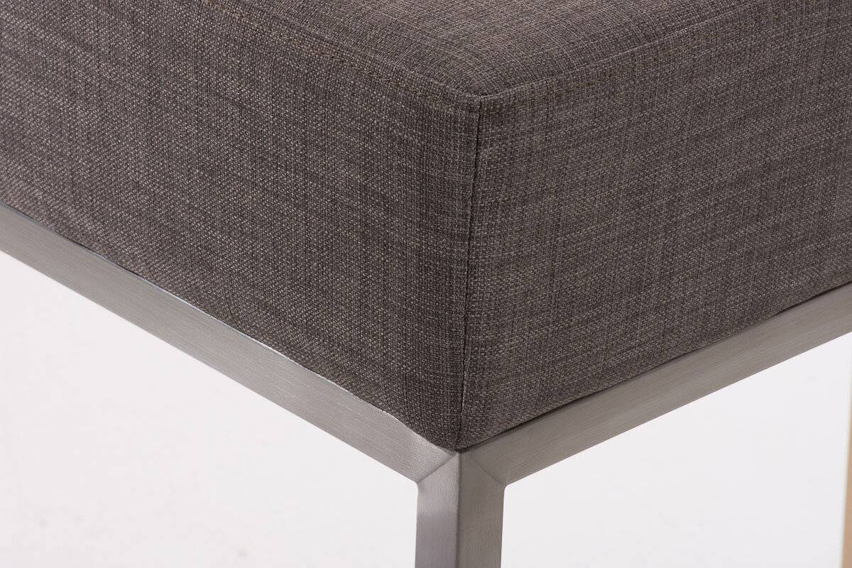 3er Sitzbank Lamega 40x120, STOFF grau-3
