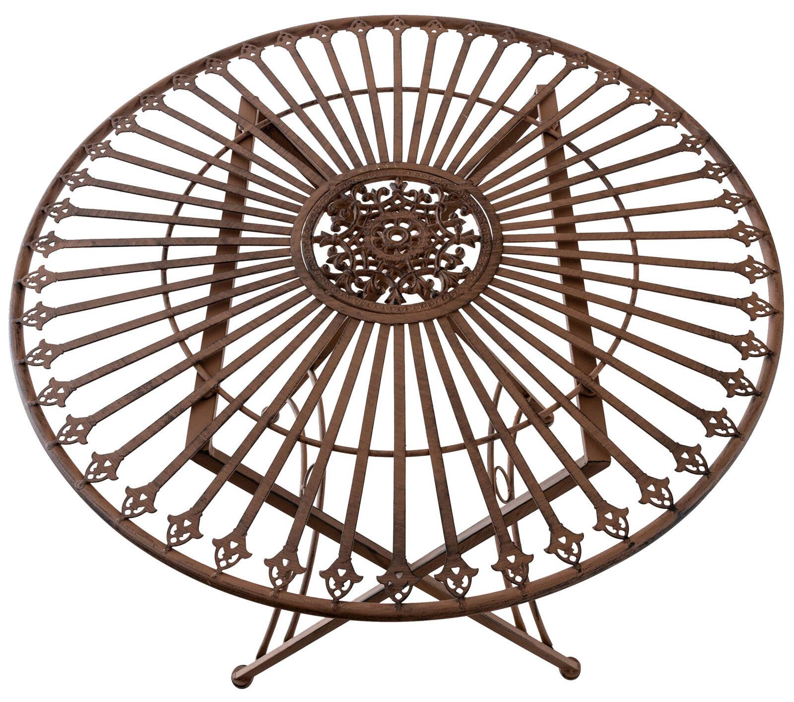 Tisch Tegal antik braun-3